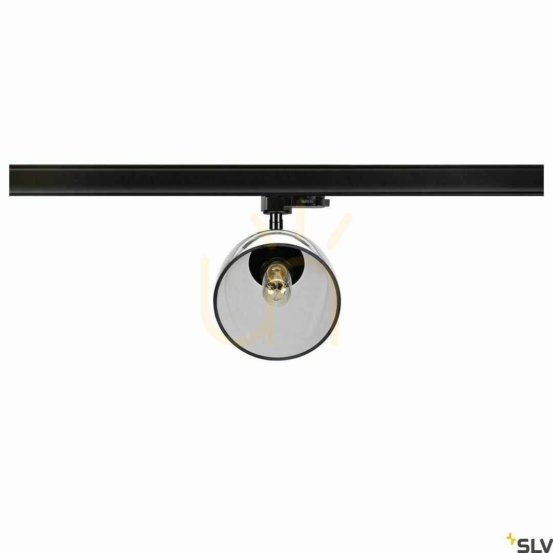 Obejrzyj Reflektor szynowy 3-fazowy SLV PARA CONE GL GU10 czarny 25W 1006157 Reflektor szynowy 3-fazowy SLV PARA CONE GL GU10 czarny 25W 1006157