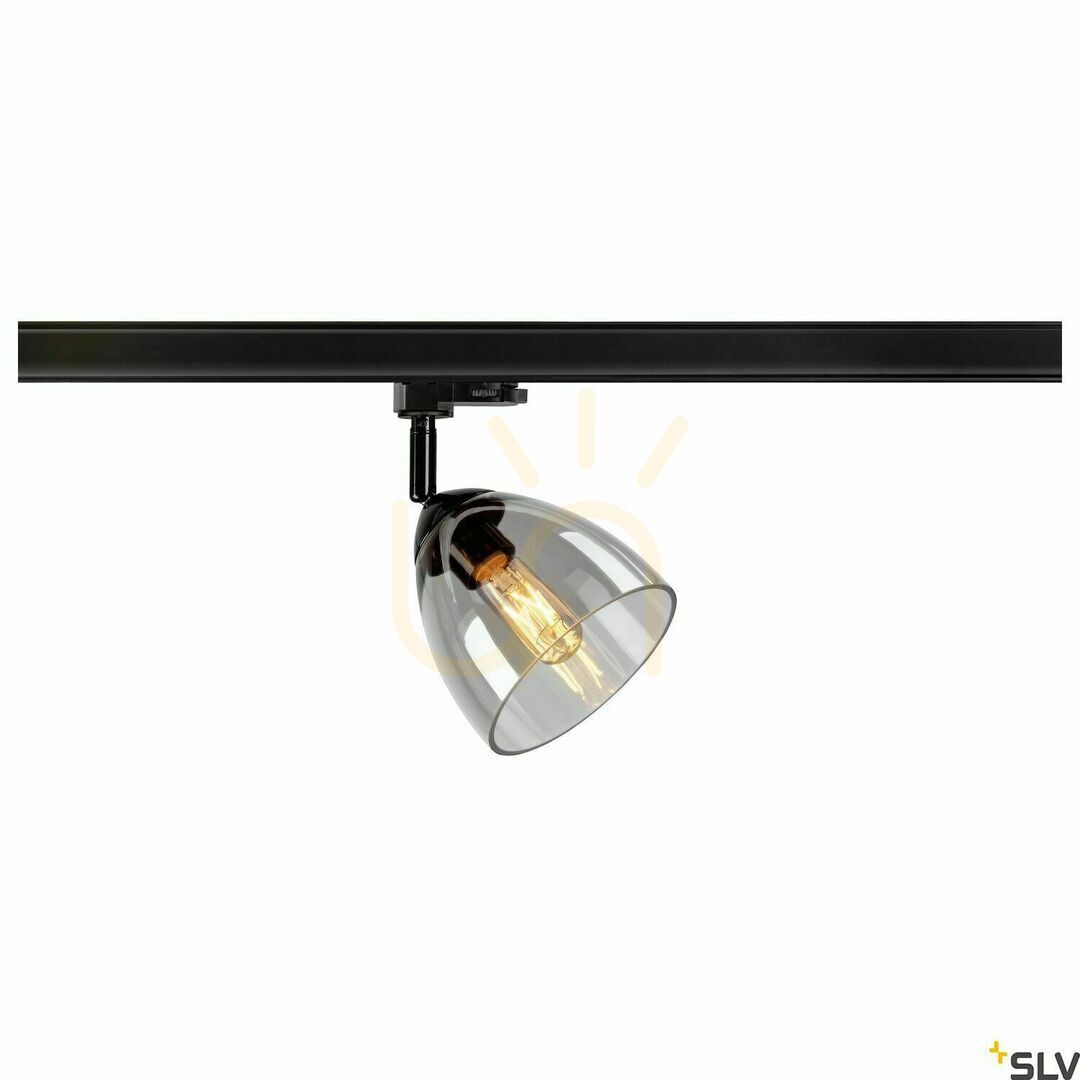 Zobacz Reflektor szynowy 3-fazowy SLV PARA CONE GL GU10 czarny 25W 1006157 Reflektor szynowy 3-fazowy SLV PARA CONE GL GU10 czarny 25W 1006157