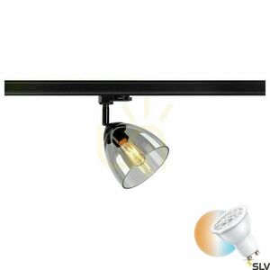 Reflektor szynowy 3-fazowy SLV PARA CONE GL GU10 czarny 25W 1006157 0 Reflektor szynowy 3-fazowy SLV PARA CONE GL GU10 czarny 25W 1006157 small 0