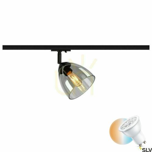 Sprawdź Lampa do szynoprzewodu SLV PARA CONE GL GU10 czarna 1006155