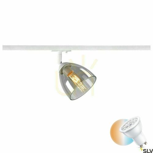 Sprawdź Reflektor do szynoprzewodu SLV PARA CONE GL GU10 biały 25W 1006156
