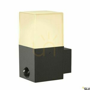 Lampa ścienna zewnętrzna SLV GRAFIT z czujnikiem ruchu antracyt E27 IP44 1006183 0 Lampa ścienna zewnętrzna SLV GRAFIT z czujnikiem ruchu antracyt E27 IP44 1006183 small 0