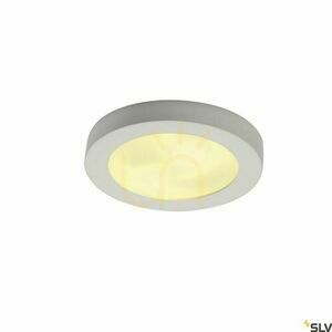 Lampa sufitowa SLV PLASTRA 105 gipsowa biała E27 31 cm 148001 small 2
