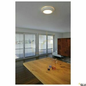 Lampa sufitowa SLV PLASTRA 105 gipsowa biała E27 31 cm 148001 small 4