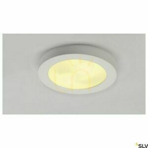 Lampa sufitowa SLV PLASTRA 105 gipsowa biała E27 31 cm 148001 small 0