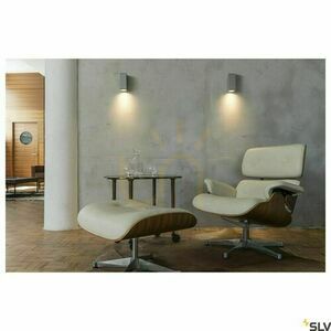 Lampa ścienna zewnętrzna SLV THEO Wall szara IP44 35W 229524 small 1