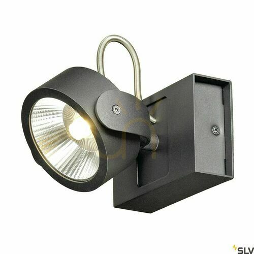 Sprawdź Lampa natynkowa LED SLV KALU 17W 3000K czarna 1000127