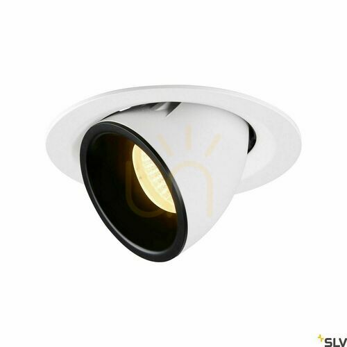 Sprawdź Oprawa wpuszczana LED SLV NUMINOS GIMBLE M biało-czarna 17,5 W 3000 K 1005954