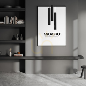 Lampa Wisząca Hudson Black 3x Gu10 small 3