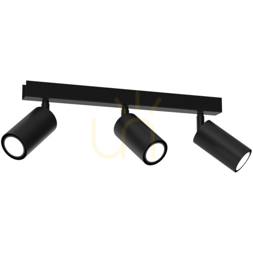 Sprawdź Spot sufitowy Milagro Hudson MLP8796 czarny 3×GU10 40 cm