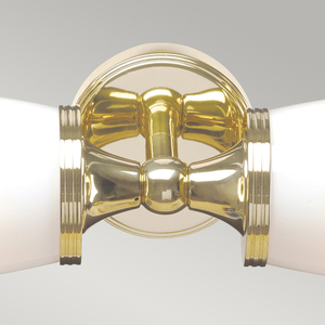 Lampa ścienna Eliot 2 Light – polerowany mosiądz Elstead small 1
