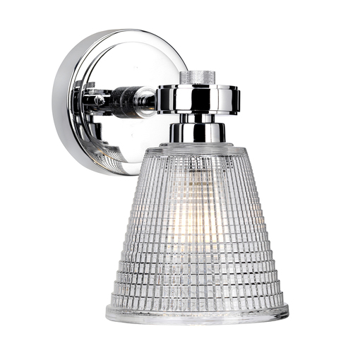 Sprawdź Lampa ścienna Gunnislake 1 Light – polerowany chrom Elstead
