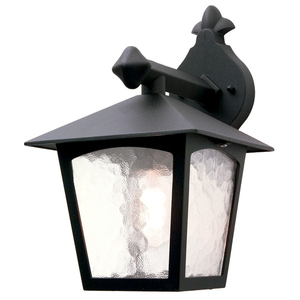 York 1 Light Wall Down Lantern Elstead small 0