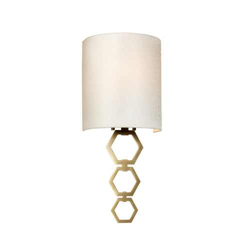 Sprawdź Lampa ścienna Clark Small 1 Light – postarzany mosiądz Elstead