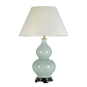 Harbin Gurda 1 Jasna Lampa Stołowa Z Wysokim Imperium - Seledyn Elstead small 1