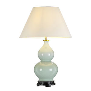 Harbin Gurda 1 Jasna Lampa Stołowa Z Wysokim Imperium - Seledyn Elstead small 0