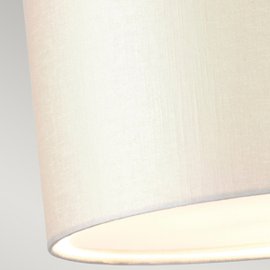 Lampa wisząca Pearce 14" z postarzaną mosiężną patelnią sufitową Elstead small 3