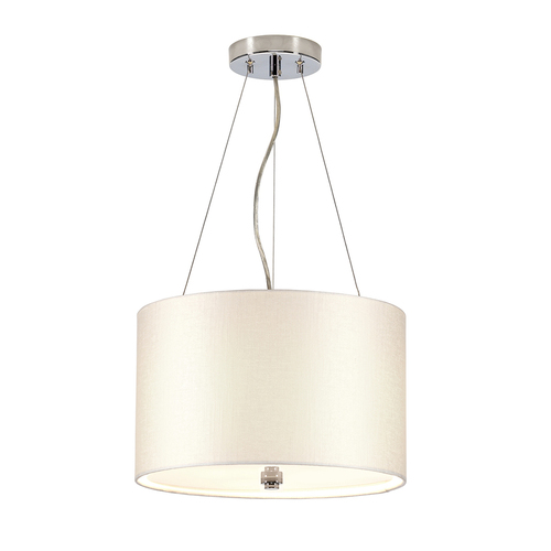 Sprawdź Lampa Wisząca Pearce 14" z polerowaną chromowaną patelnią sufitową Elstead