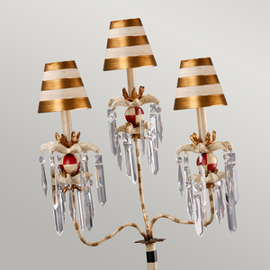 Lampa stołowa Birdland z 3 ramionami Elstead small 2