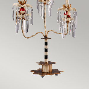Lampa stołowa Birdland z 3 ramionami Elstead small 3