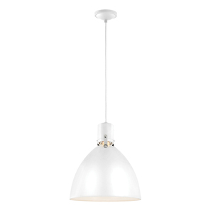 Lampa wisząca LED Brynne 1 Lekka Średnia - Nikiel polerowany Elstead small 0