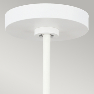 Lampa wisząca Darwin 1 - biała matowa Elstead small 2