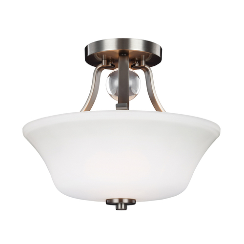 Sprawdź Evington 2 Light Semi-Plush - Nikiel satynowy Elstead