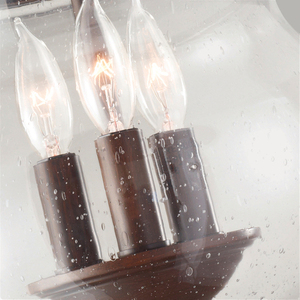 Pickering Lane 3 Light Semi-Flush Elstead small 4