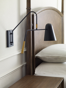Lampa ścienna Simon 1 Elstead small 1