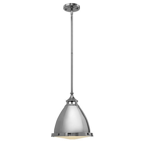 Sprawdź Lampa Wisząca Amelia 1 Light Medium - polerowany nikiel Elstead