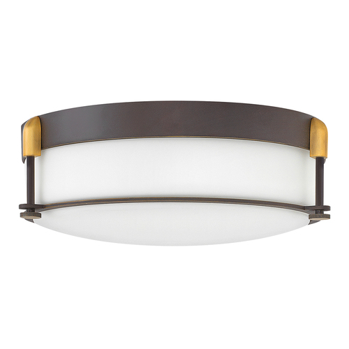 Sprawdź Colbin Medium Flush Mount — brąz przetarty olejem Elstead