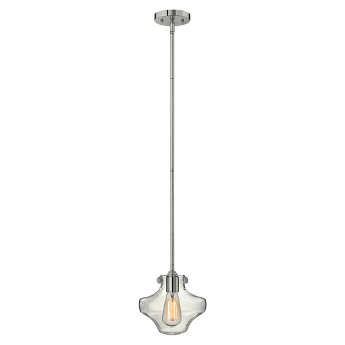 Sprawdź Lampa Wisząca Congress 1 z przezroczystego szkła - chrom Elstead