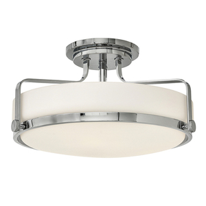 Harper Medium Semi Flush — polerowany chrom Elstead small 0