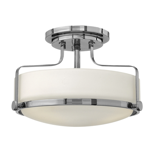 Sprawdź Harper Small Semi-Flush - Polerowany chrom Elstead