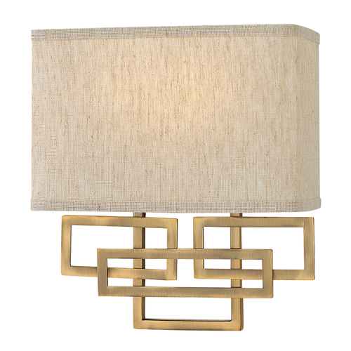 Sprawdź Lampa ścienna Lanza 2 Light - szczotkowany brąz Elstead