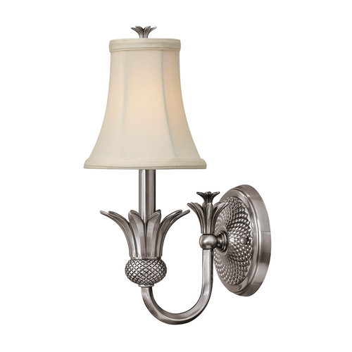 Sprawdź Lampa ścienna Plantation 1 Light – polerowany antyczny nikiel Elstead