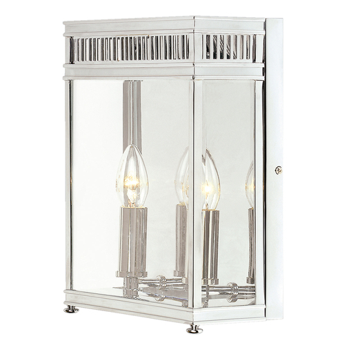 Sprawdź Holborn 2 Light Half Lantern Medium - Polerowany chrom Elstead