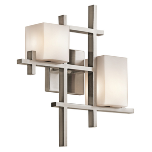 City Lights 2 Light Kinkiet Elstead small 0