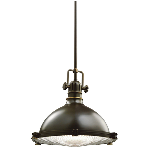 Sprawdź Lampa Wisząca Hatteras Bay 1 Light Medium - Olde Bronze Elstead