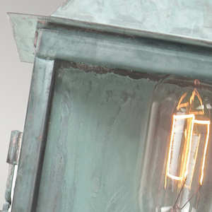 Lampa ścienna Lambeth Palace 1 Light - Verdigris Elstead small 2