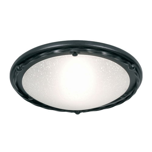 Sprawdź Pembroke 1 Light Flush Light Style B - Czarny Elstead