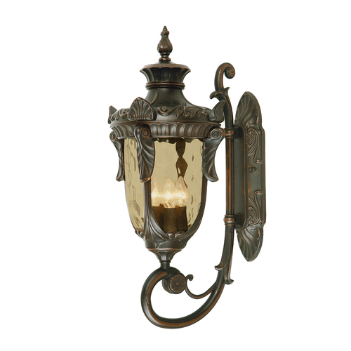 Sprawdź Lampa ścienna Philadelphia 3 Light – stary brąz Elstead