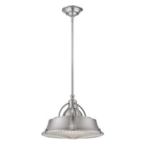 Lampa wisząca Cody 2 ze szczotkowanego niklu Elstead small 0