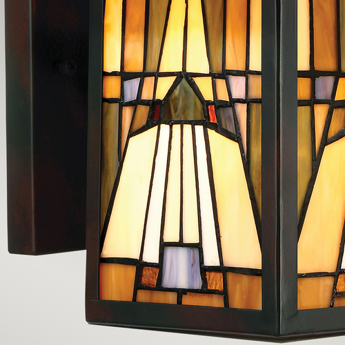 Sprawdź Kinkiet IP44 INGLENOOK 1  Medium Tiffany - Elstead