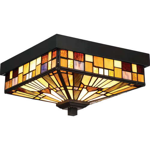 Sprawdź Plafon IP44 INGLENOOK 2 Light Tiffany - Elstead