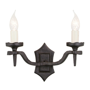 Lampa ścienna Rectory 2 Light Style B Elstead small 0