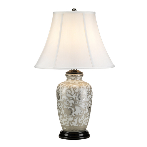 Sprawdź Srebrna lampa stołowa ostu 1 Elstead