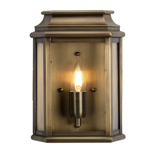 Sprawdź Lampa ścienna St Martins 1 Light - Mosiądz Elstead