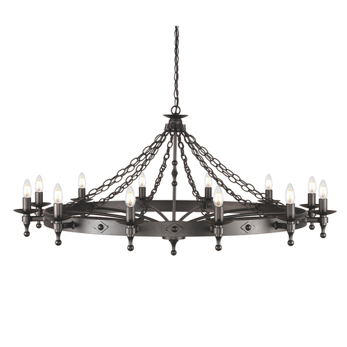 Sprawdź Żyrandol świetlny Warwick 12 Elstead