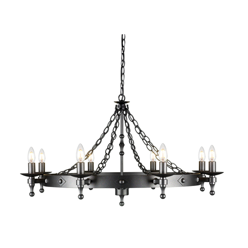 Sprawdź Żyrandol świetlny Warwick 8 Elstead
